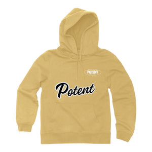 Potent Alumni Hoodie - Tan / Black / White