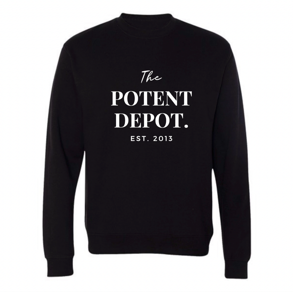 Established Sweater - Black / White