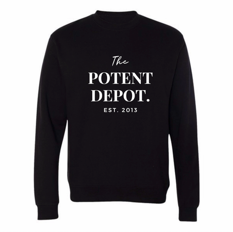 Established Sweater - Black / White
