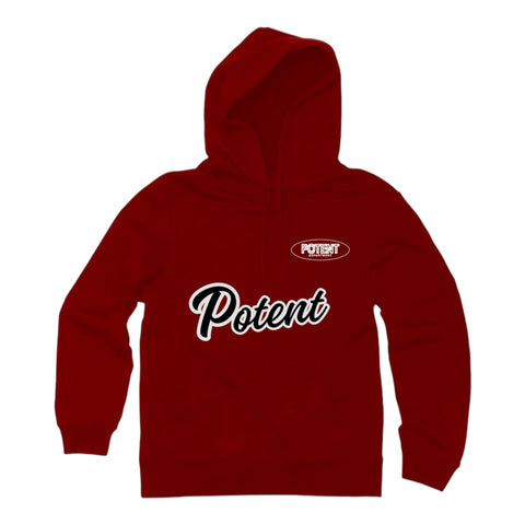 Potent Alumni Hoodie - Red / Black / White